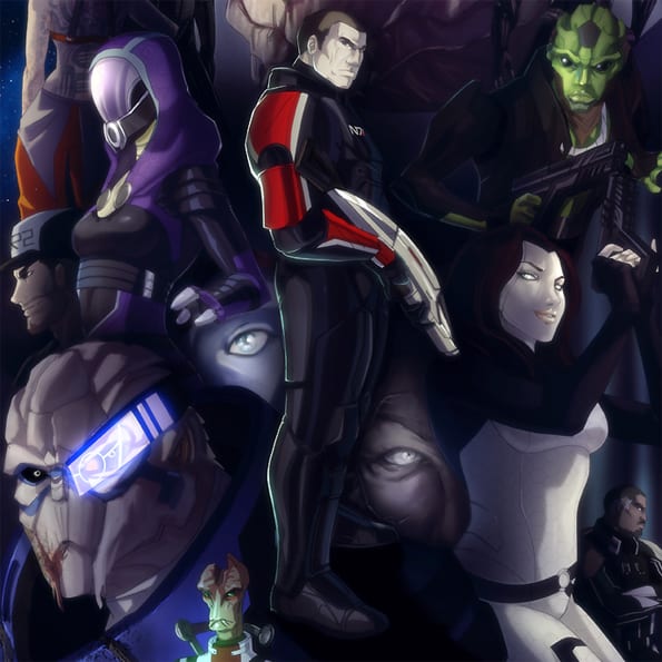 Mass Effect: Upcoming anime movie 2012