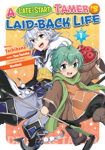 A Late Start Tamer’s Laid-Back Life manga volume one English cover