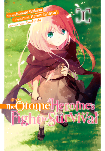 the otome heroine's fight for survival manga volume one English cover