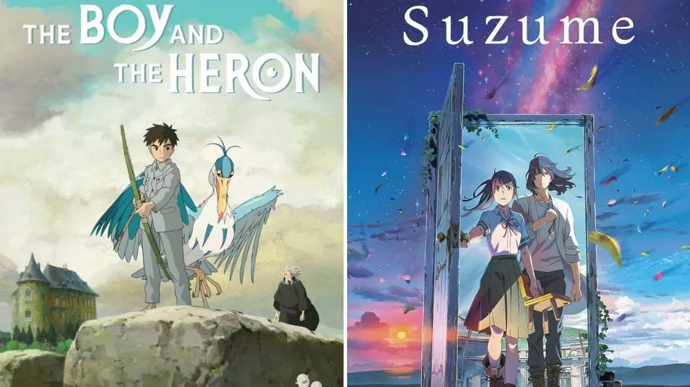 The Boy And The Heron And Suzume For Oscars 2024