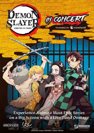 Demon Slayer Kimetsu no Yaiba In Concert Comes to New York & San Francisco in September 2024 Demon Slayer in concert key visual