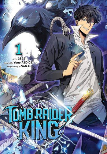 tomb riader king manhwa volume one cover