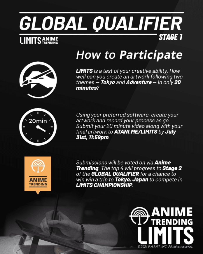 How to Participate in LIMITS x Anime Trending GLOBAL QUALIFIER - My Anime Vault