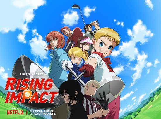 rising impact anime main key visual  