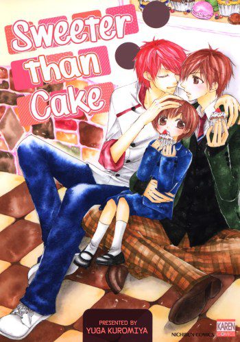 sweeter than cake manga volume one cover