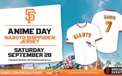 MLB’s San Francisco Giants Hosts “Anime Day” with Naruto Shippuden Collaboration